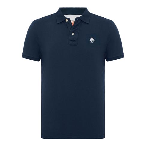  Routefield Patriot Erkek Mavi Polo Tişört