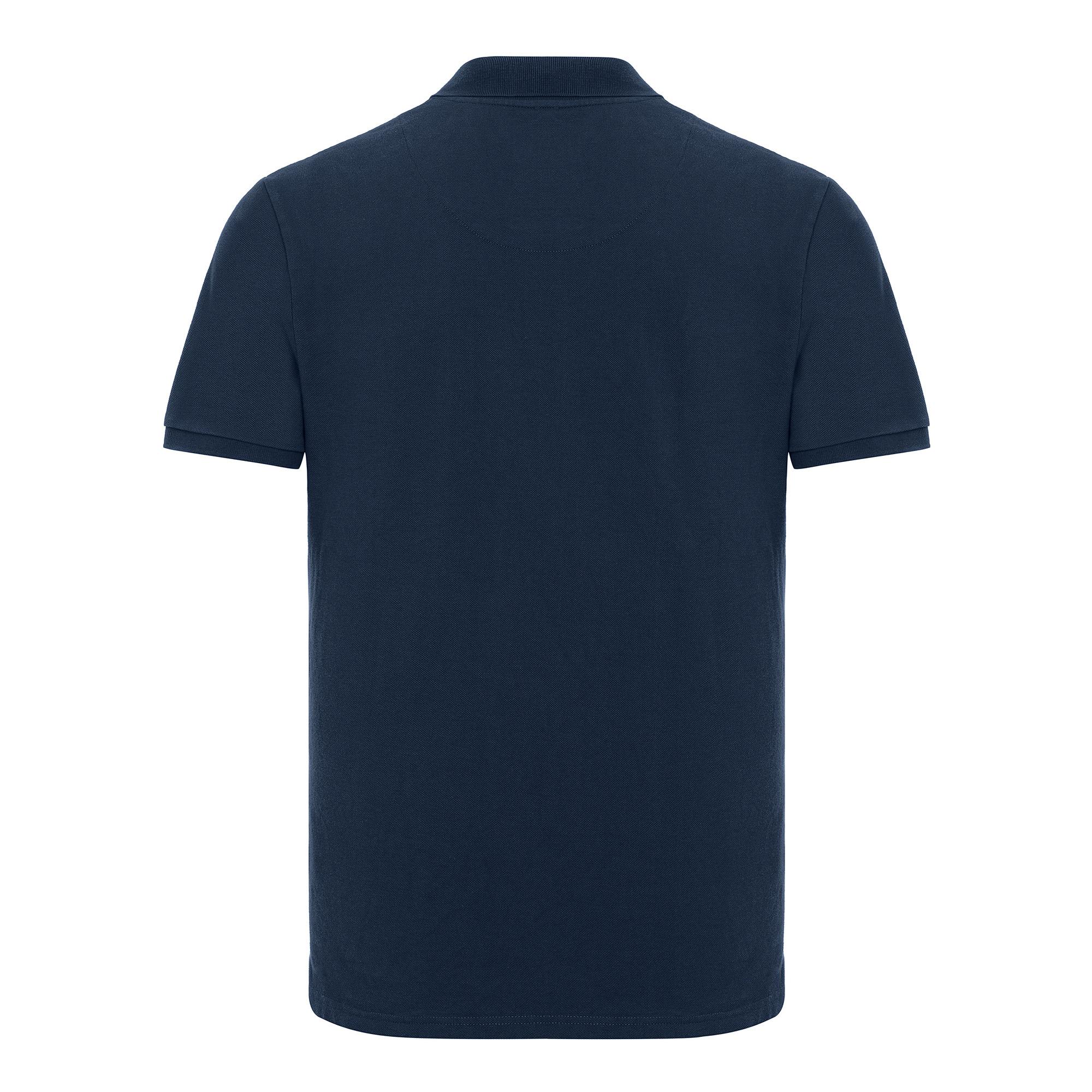 Routefield Patriot Erkek Mavi Polo Tişört