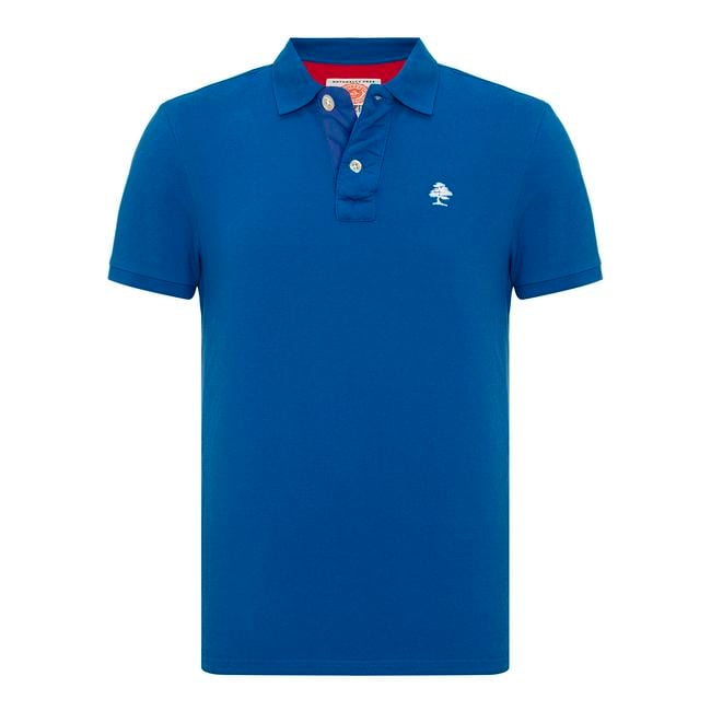  Routefield Patriot Erkek Mavi Polo Tişört