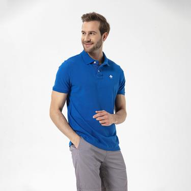  Routefield Patriot Erkek Mavi Polo Tişört