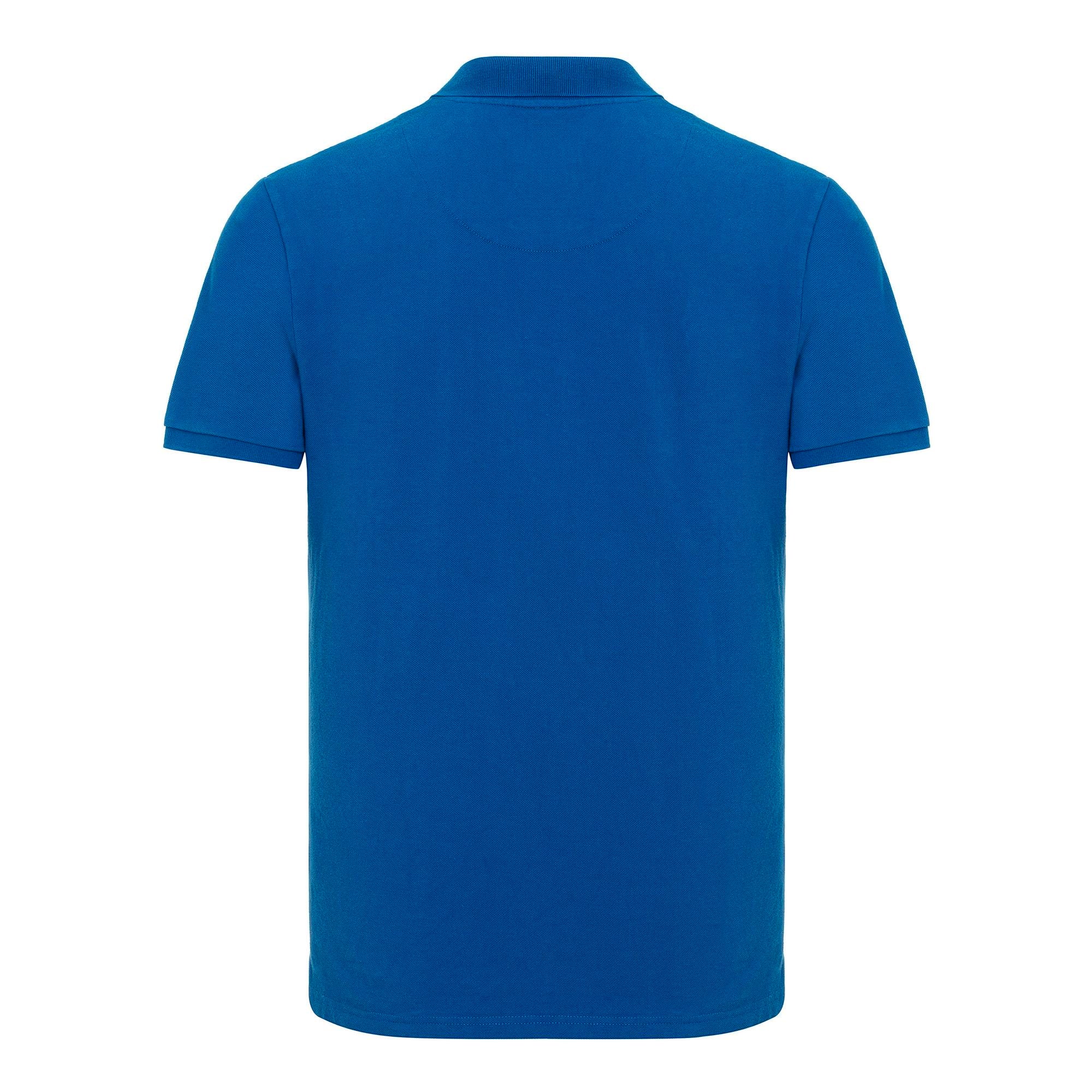 Routefield Patriot Erkek Mavi Polo Tişört