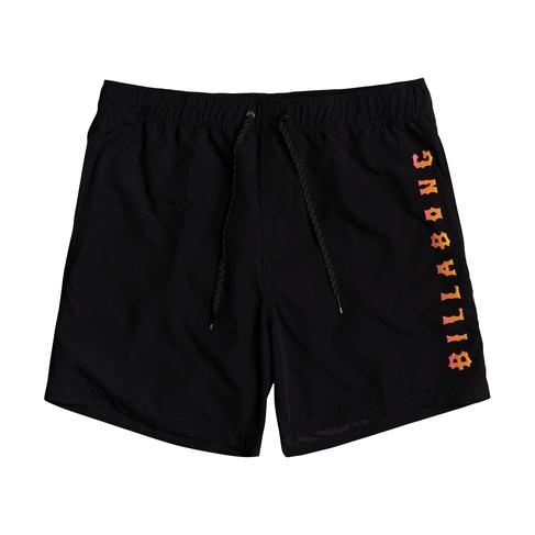  Billabong All Day Heritage Lb Erkek Siyah Volley Short