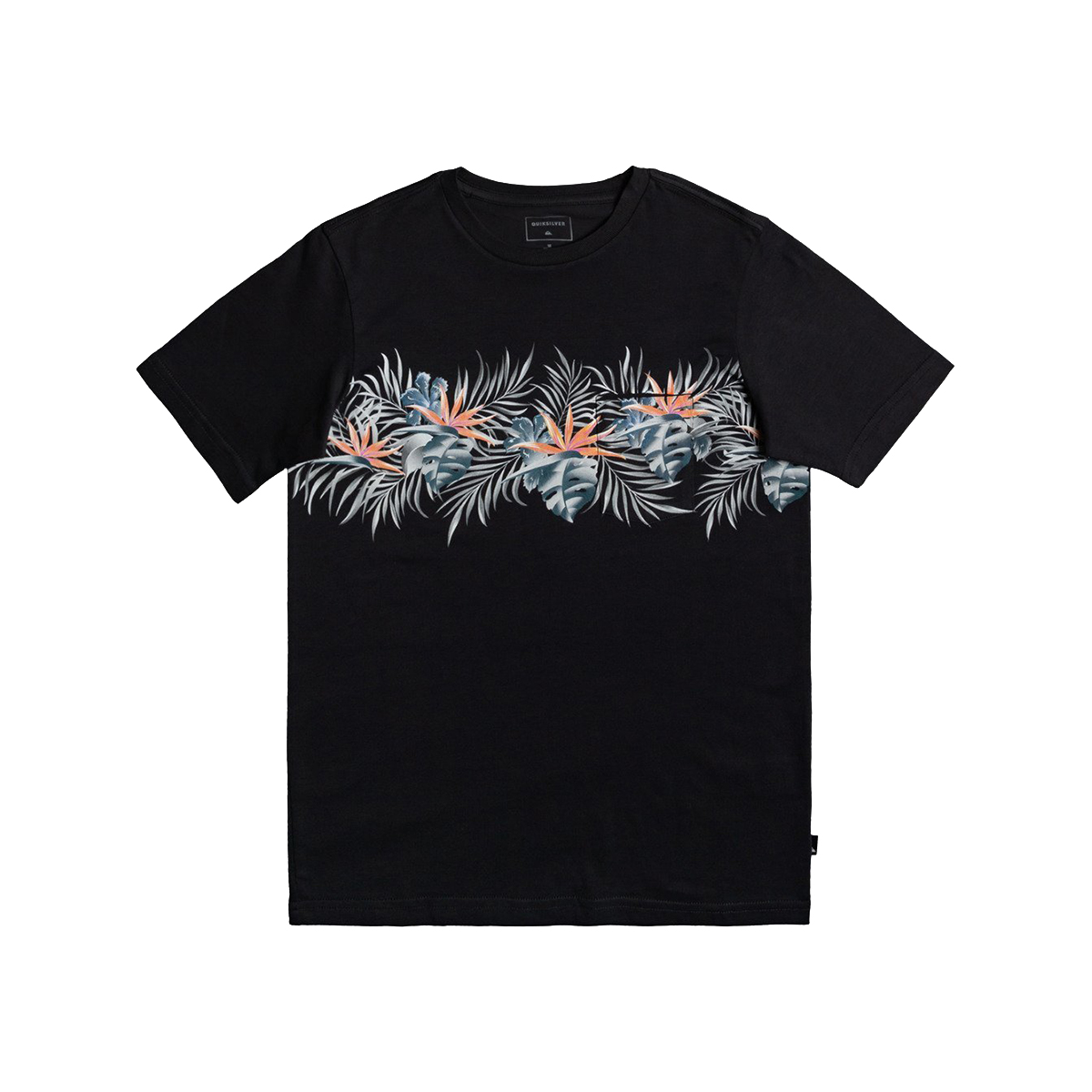  Quiksilver Paradise Express Yth Erkek Çocuk Siyah Tişört