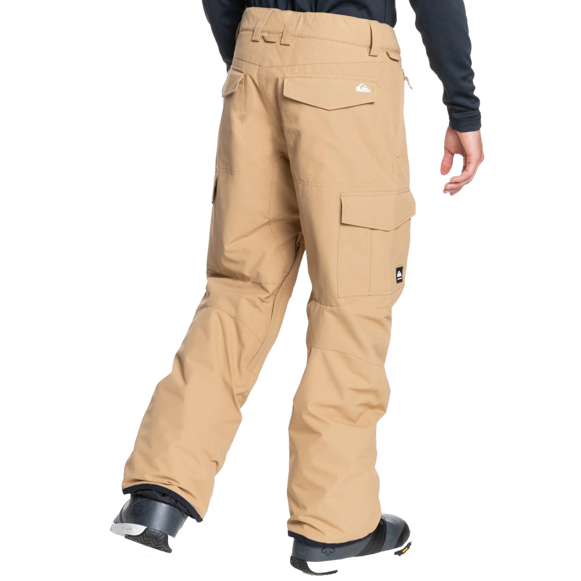 Quiksilver Porter Pt Erkek Bej Snowboard Pantolonu