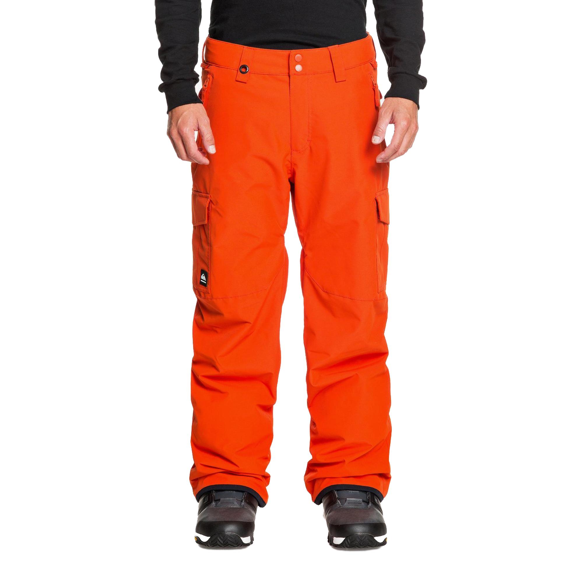 Quiksilver Erkek Snowboard Pantolonu Porter Turuncu