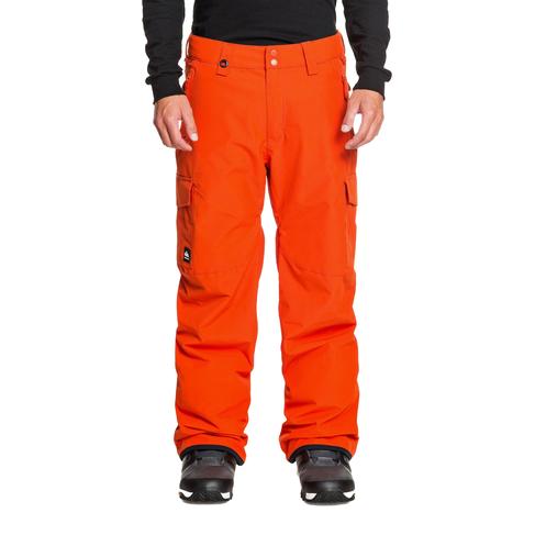  Quiksilver Erkek Snowboard Pantolonu Porter Turuncu