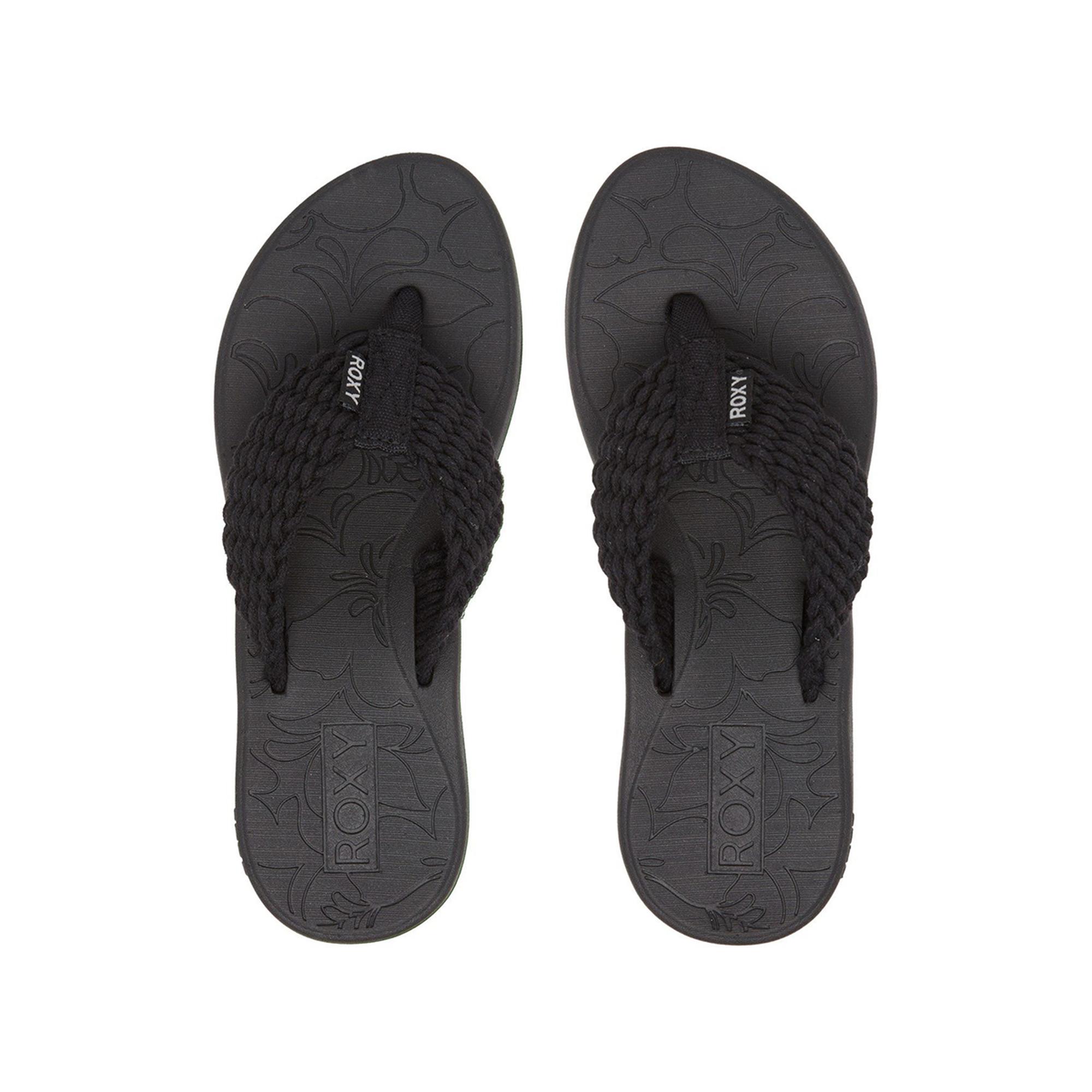 Roxy Caillay Kadın Siyah Terlik