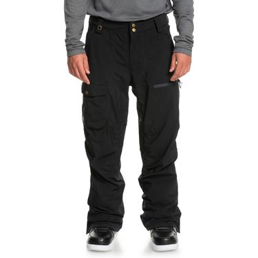  Quiksilver Utility Pt Erkek Siyah Snowboard Pantolonu