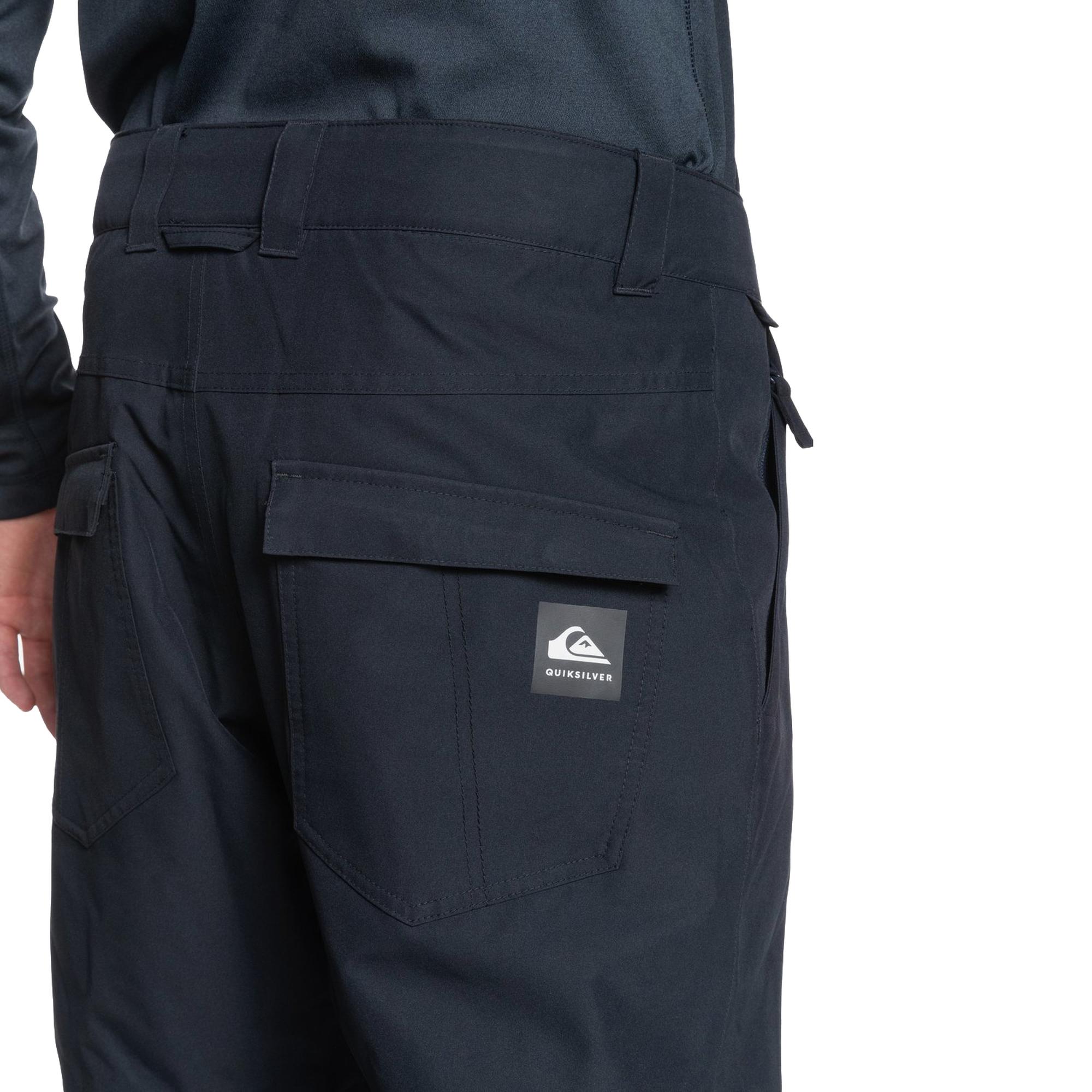 Quiksilver Estate Pt Erkek Siyah Snowboard Pantolonu