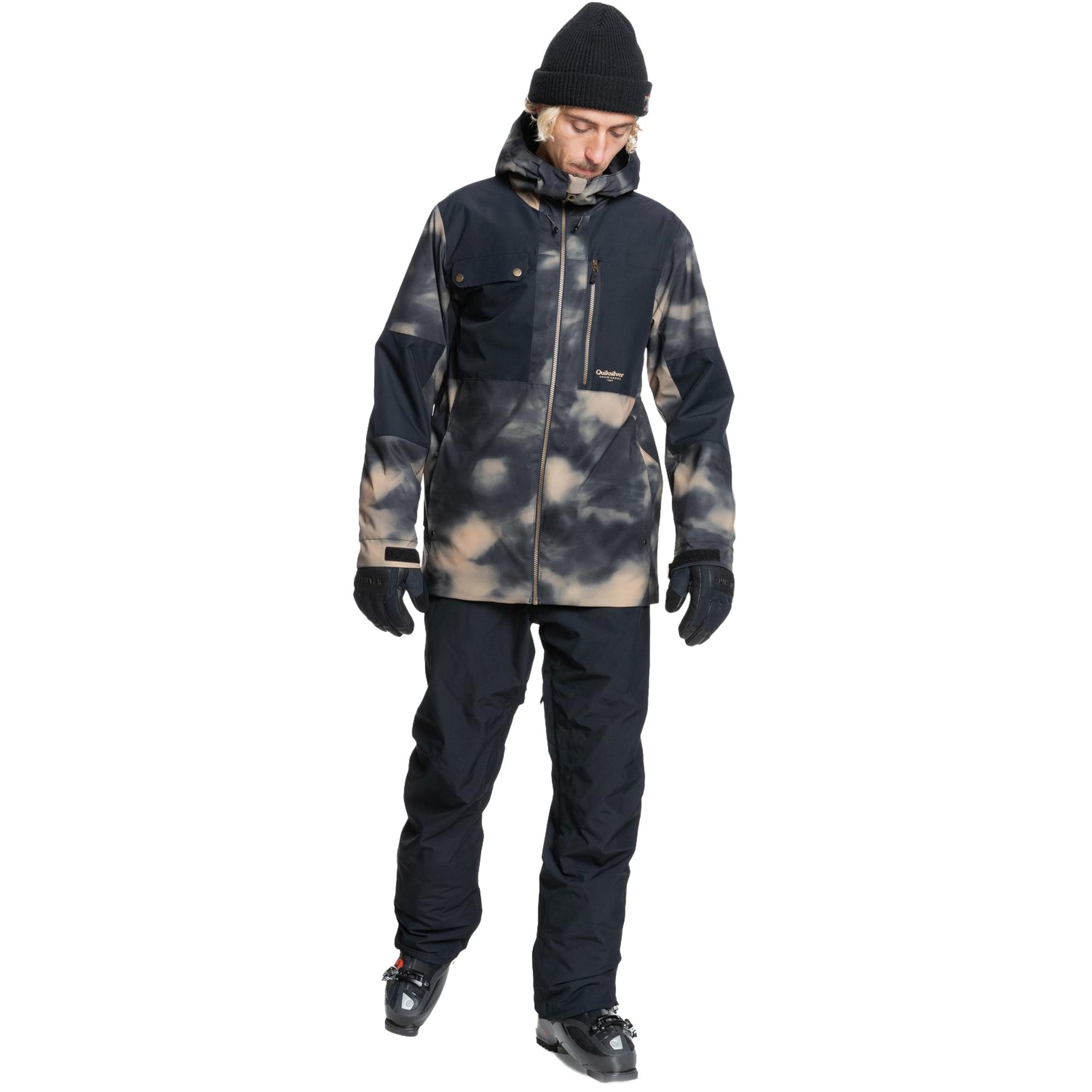 Quiksilver Estate Pt Erkek Siyah Snowboard Pantolonu