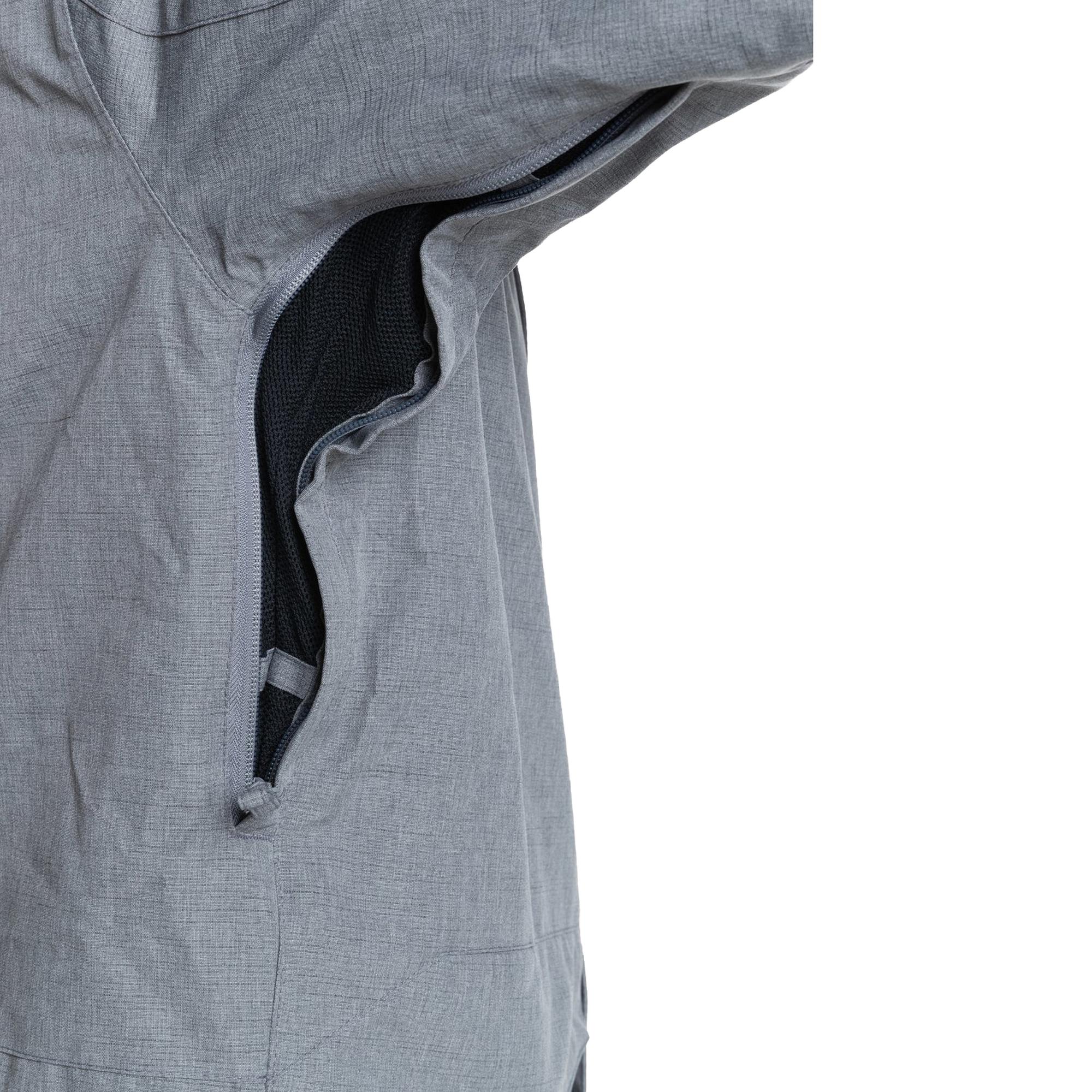 Quiksilver Mission Solid Jk Erkek Gri Snowboard Ceketi