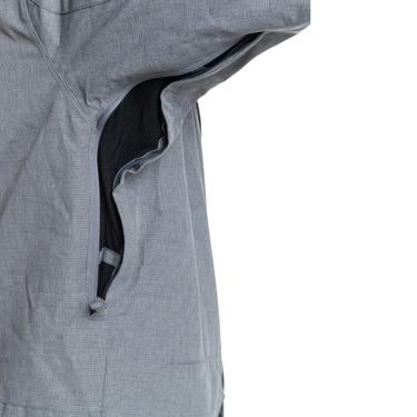  Quiksilver Mission Solid Jk Erkek Gri Snowboard Ceketi