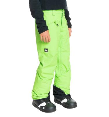  Quiksilver Erkek Çocuk Snowboard Pantolonu Boundry Youth Yeşil