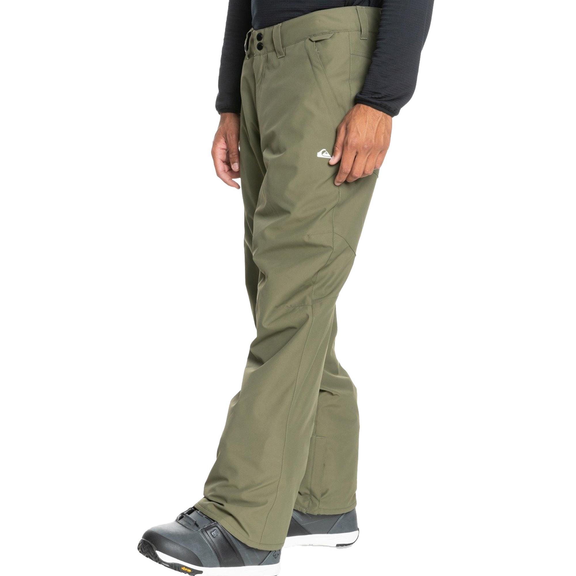 Quiksilver Estate Pt Erkek Yeşil Snowboard Pantolonu