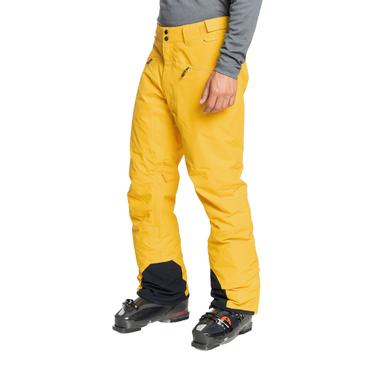  Quiksilver Boundry Pt Erkek Sarı Snowboard Pantolonu