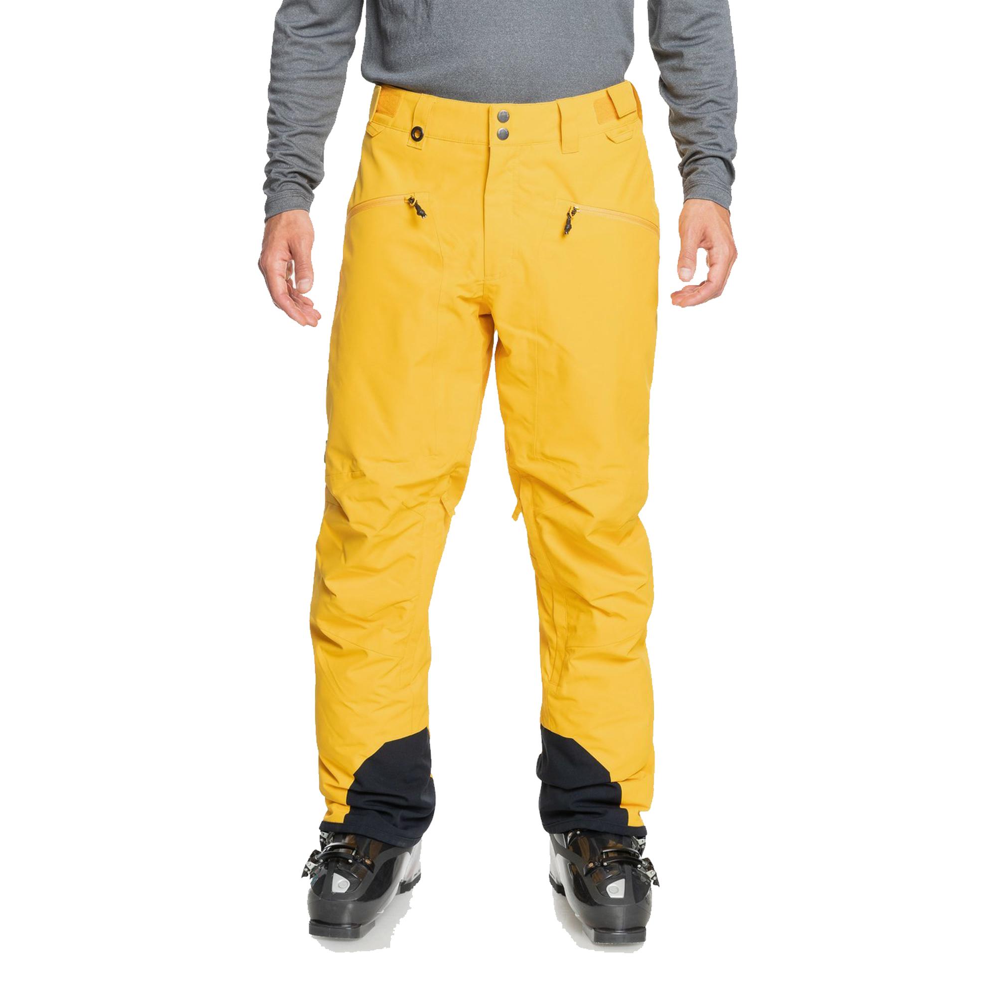Quiksilver Boundry Pt Erkek Sarı Snowboard Pantolonu
