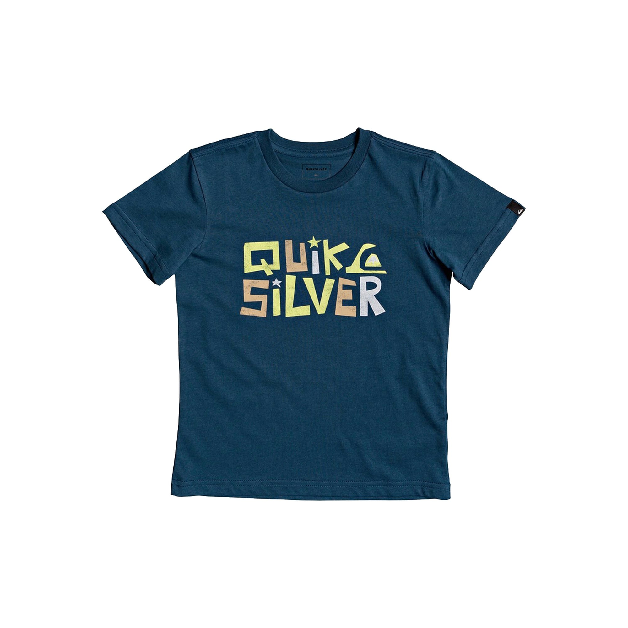 Quiksilver Bigger Picture Boy Erkek Çocuk Mavi Tişört