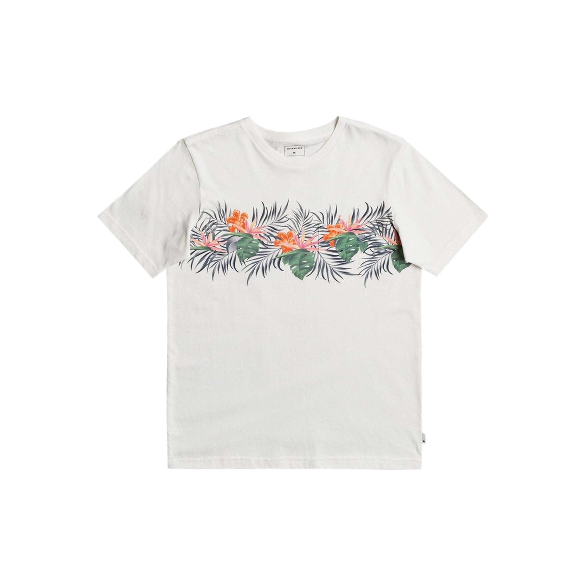 Quiksilver Paradise Express Yth Erkek Çocuk Beyaz Tişört