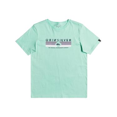  Quiksilver Distant Shores Yth Erkek Çocuk Mavi Tişört