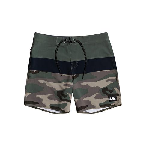  Quiksilver Erkek Çocuk Boardshort SurfSilk Panel Yth 16 Haki
