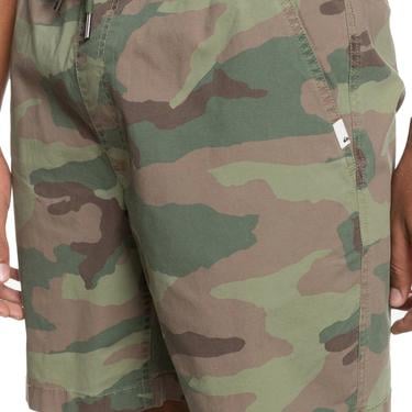  Quiksilver Erkek Walkshort Taxer Kamuflaj