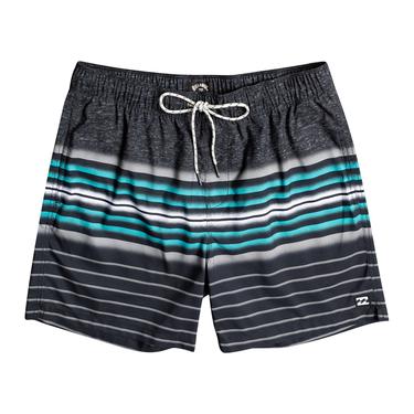  Billabong All Day Stripes Lb Erkek Siyah Volley Short