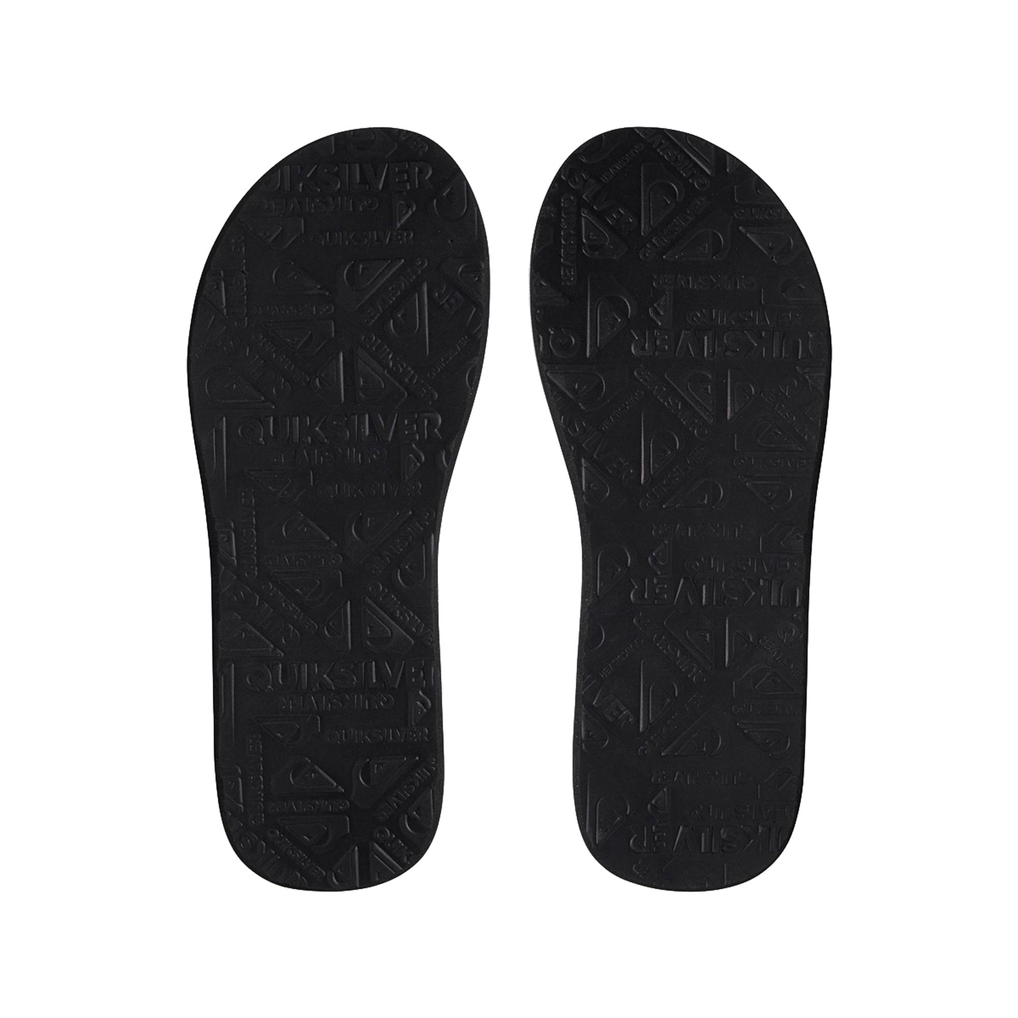 Quiksilver Erkek Terlik Carver Squish Siyah/Gri Günlük Giyim