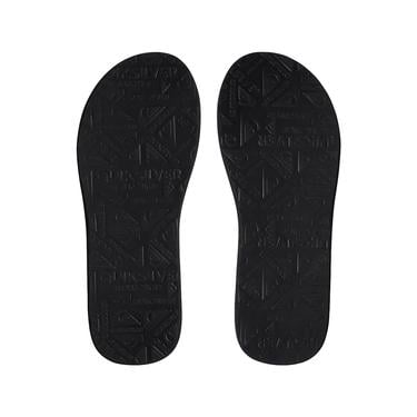  Quiksilver Erkek Terlik Carver Squish Siyah/Gri Günlük Giyim