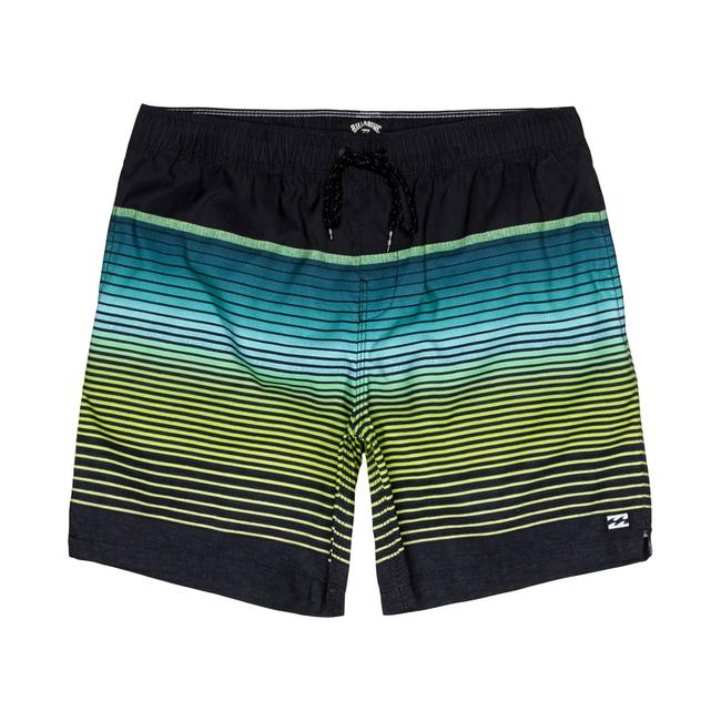  Billabong All Day Stripe Lb Erkek Siyah Volley Short