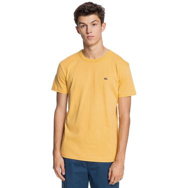  Quiksilver Essentials Erkek Sarı Tişört