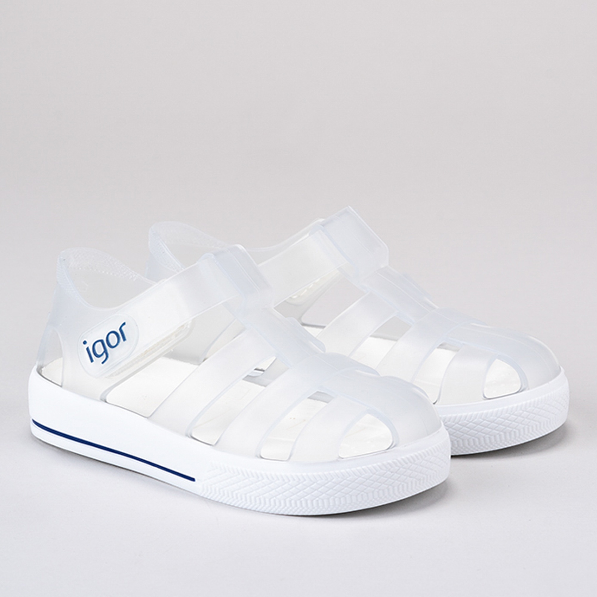 Igor Star Unisex Çocuk Beyaz Sandalet