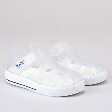  Igor Star Unisex Çocuk Beyaz Sandalet