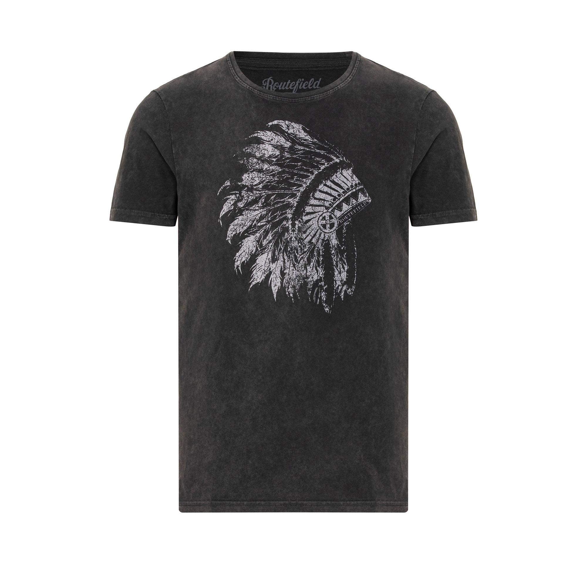 Routefield Tead Erkek Siyah Tişört