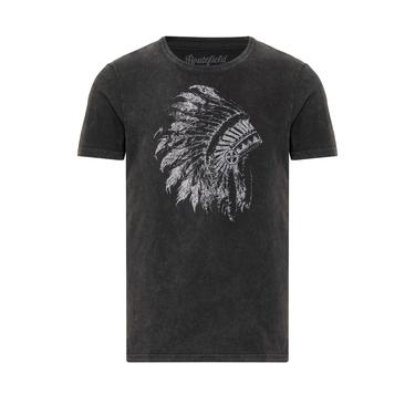  Routefield Tead Erkek Siyah Tişört