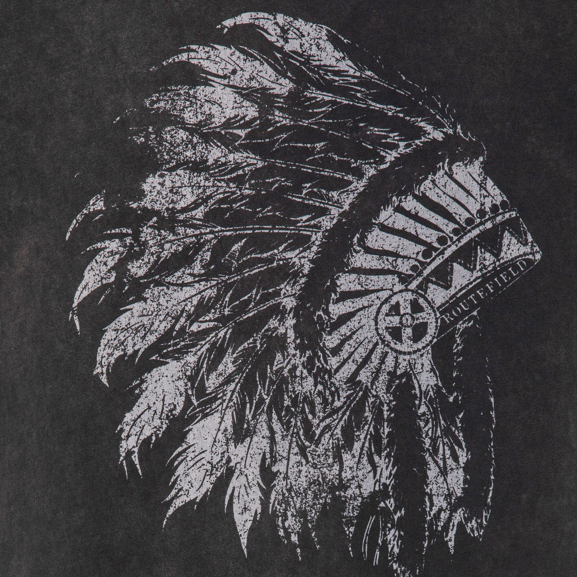 Routefield Tead Erkek Siyah Tişört