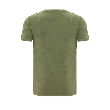  Routefield Tead Erkek Yeşil Tişört