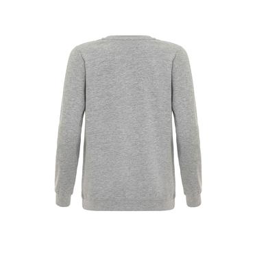  Routefield Hook Kids Unisex Çocuk Gri Sweatshirt