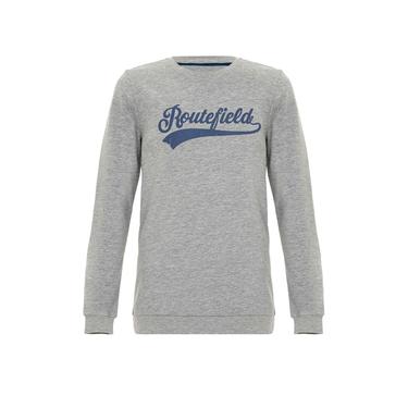  Routefield Hook Kids Unisex Çocuk Gri Sweatshirt