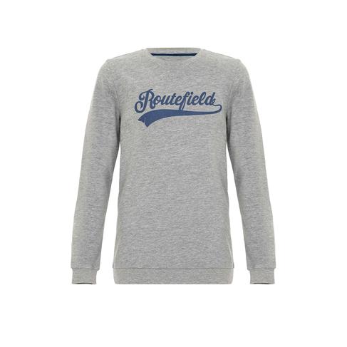  Routefield Hook Kids Unisex Çocuk Gri Sweatshirt