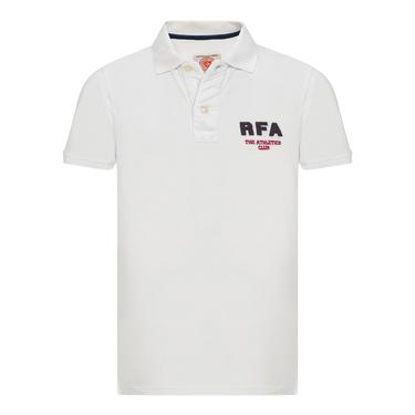  Routefield Prince Erkek Beyaz Polo Tişört