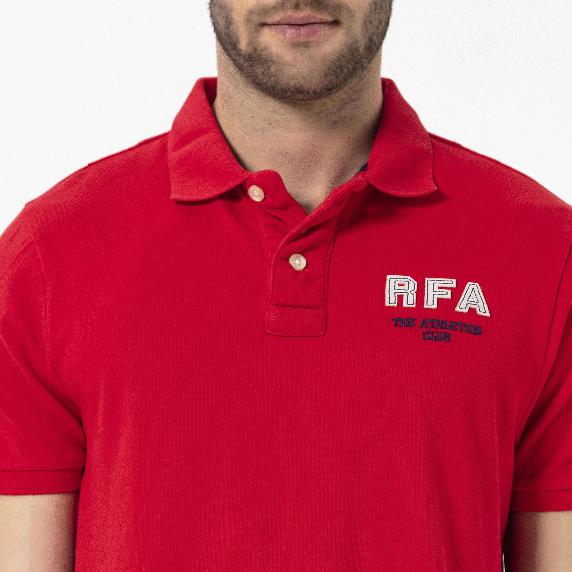 Routefield Prince Erkek Kırmızı Polo Tişört