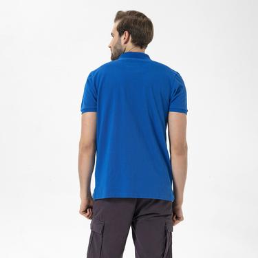  Routefield Part Erkek Mavi Polo Tişört