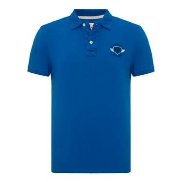  Routefield Part Erkek Mavi Polo Tişört