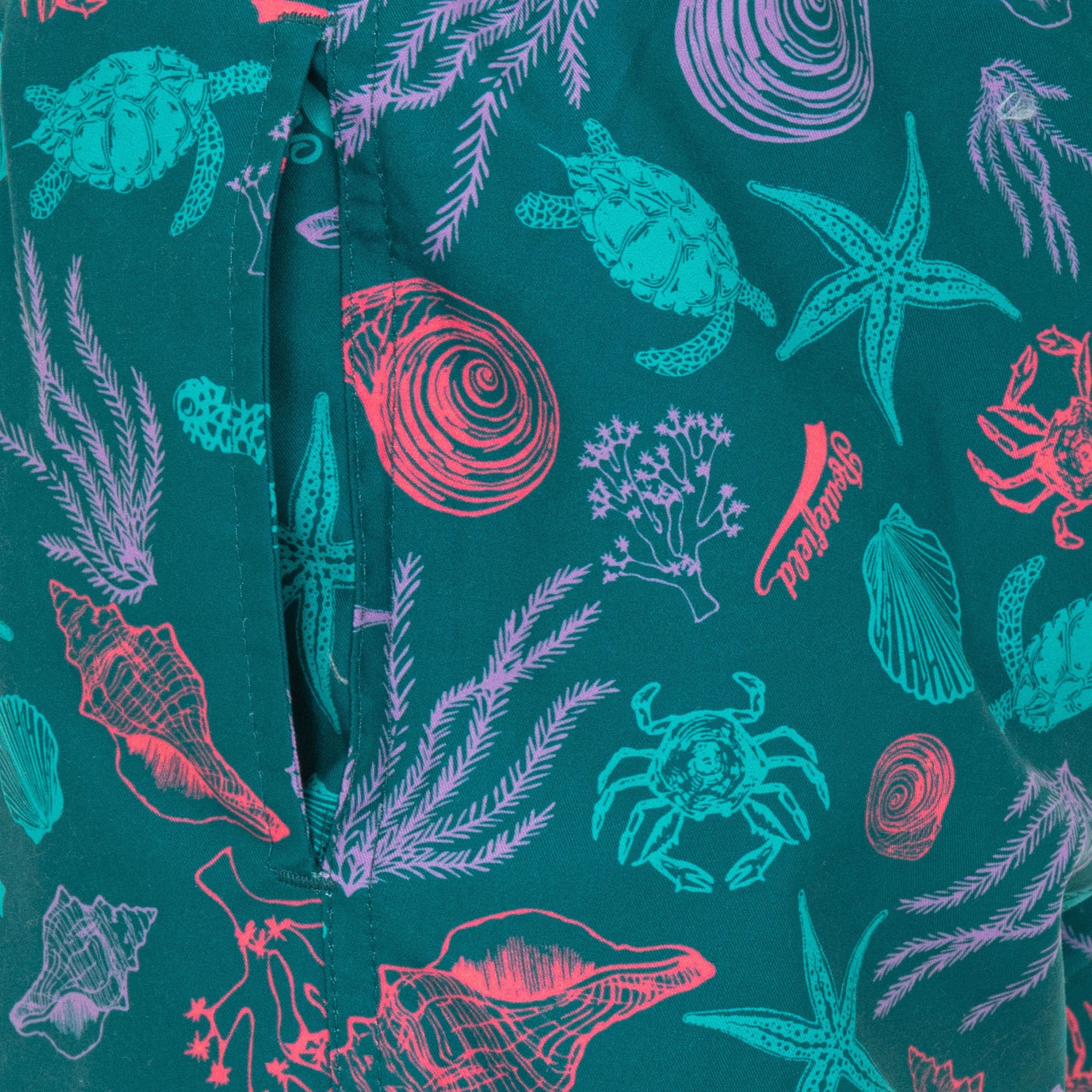 Routefield Vellkids Unisex Çocuk Yeşil Volley Short