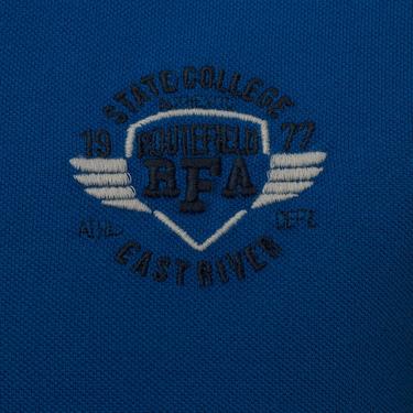  Routefield Part Erkek Mavi Polo Tişört