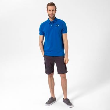  Routefield Part Erkek Mavi Polo Tişört