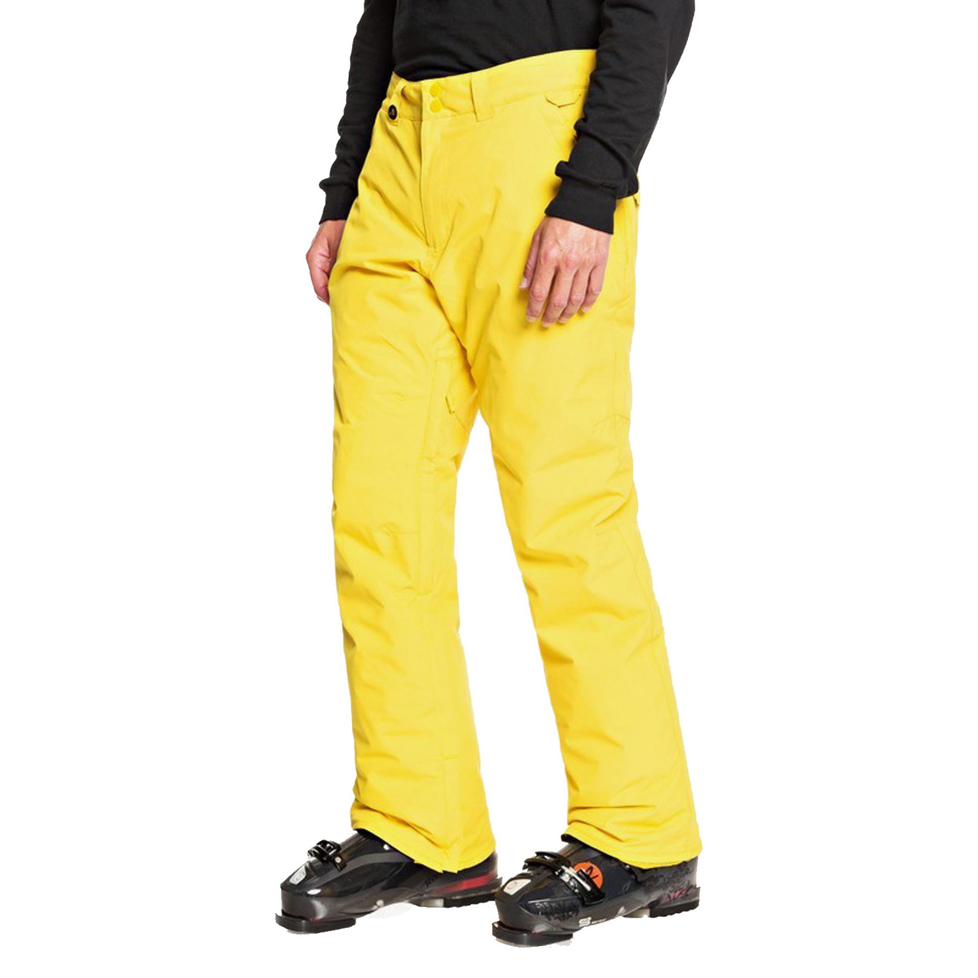 Quiksilver Estate Pt Erkek Sarı Snowboard Pantolonu