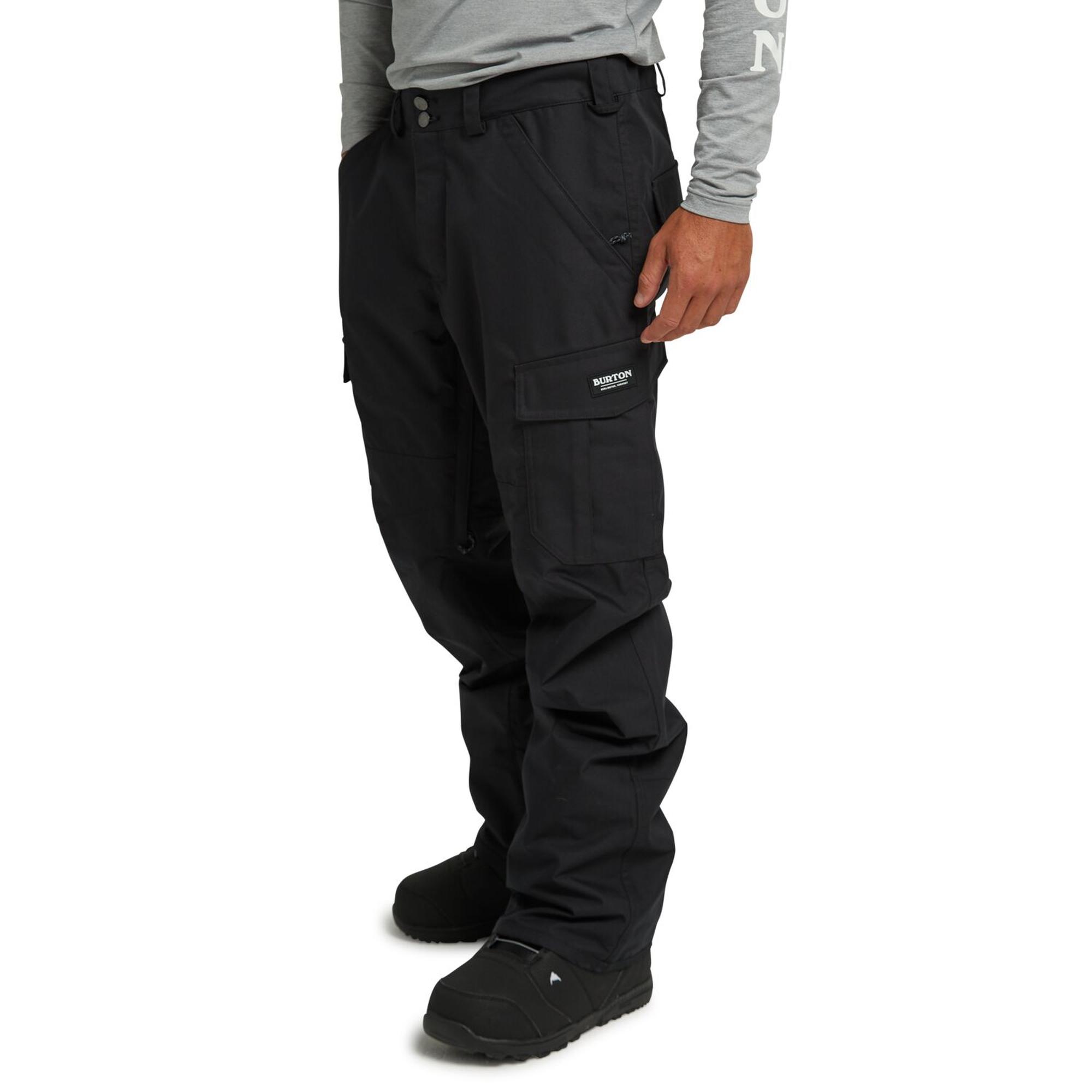 Burton Cargo Pants Erkek Siyah Snowboard Pantolonu