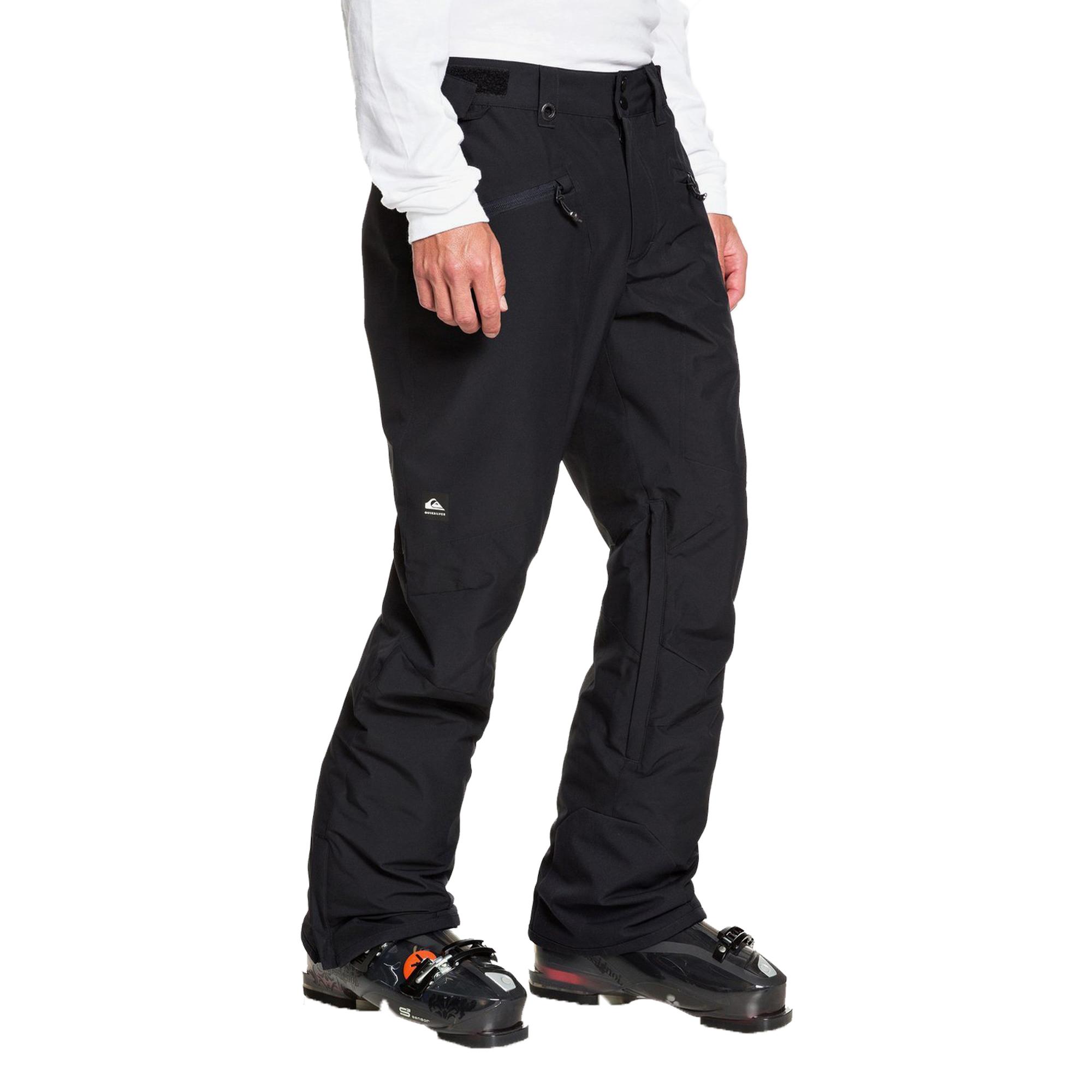 Quiksilver Boundry Pt Erkek Siyah Snowboard Pantolonu