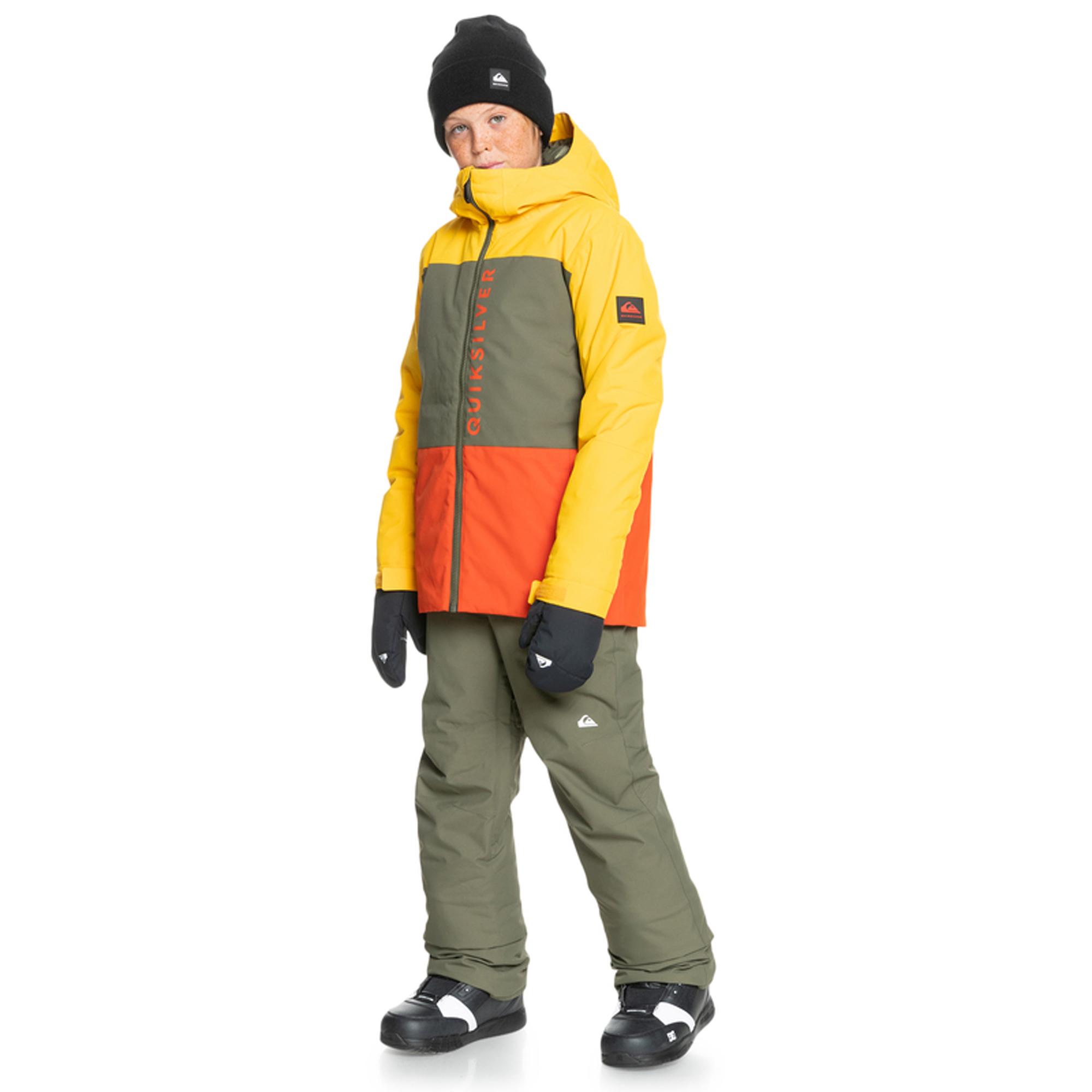 Quiksilver Erkek Çocuk Snowboard Pantolonu Estate Yth Pt B Snpt Yeşil